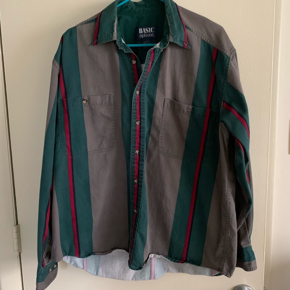 Button Down 80’s Vibes
